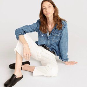 JCrew Slim-Fit Chambray Shirt